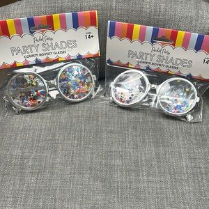 Packed Party Silver Favors Party Supplies- Lot Of 2